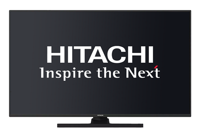 HITACHI 55 INCH SMART 4K UHD TV WITH HDR — 9466937