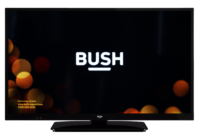BUSH 24 INCH HD READY ELED DVD BLACK SMART — 9337279