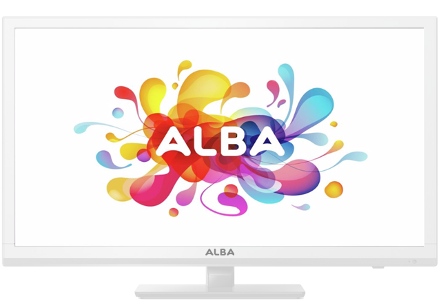 ALBA 24 inch HD Ready TV/DVD COMBI WHITE — 8048545
