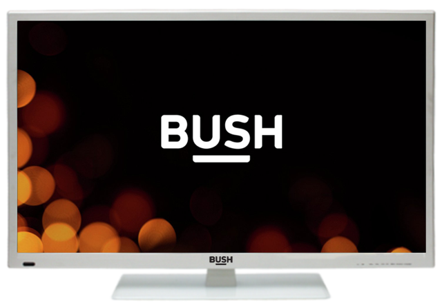 BUSH 24 Inch HD Ready Smart TV With DVD Player White — 631/9544