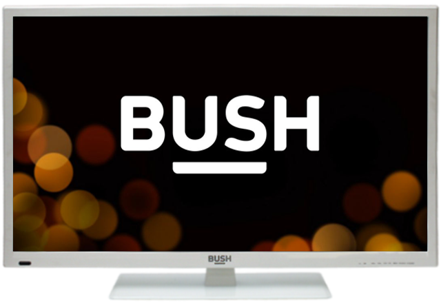 BUSH 32 inch HD Ready LED TV/DVD COMBI White — 4240031