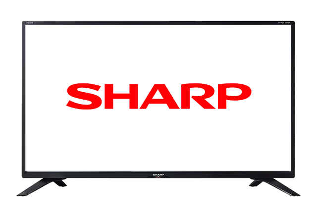 SHARP 40 Inch 4T-C40BJ4KF2FB Smart 4K UHD HDR LED Freeview TV — 9462467
