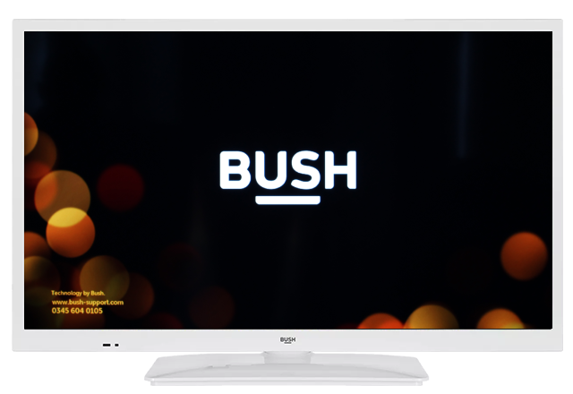 BUSH 24 INCH HD READY ELED DVD WHITE SMART — 8981059