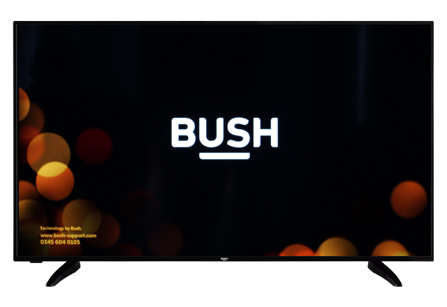 BUSH 50 INCH UHD DLED SMART WITH HDR — 9446593